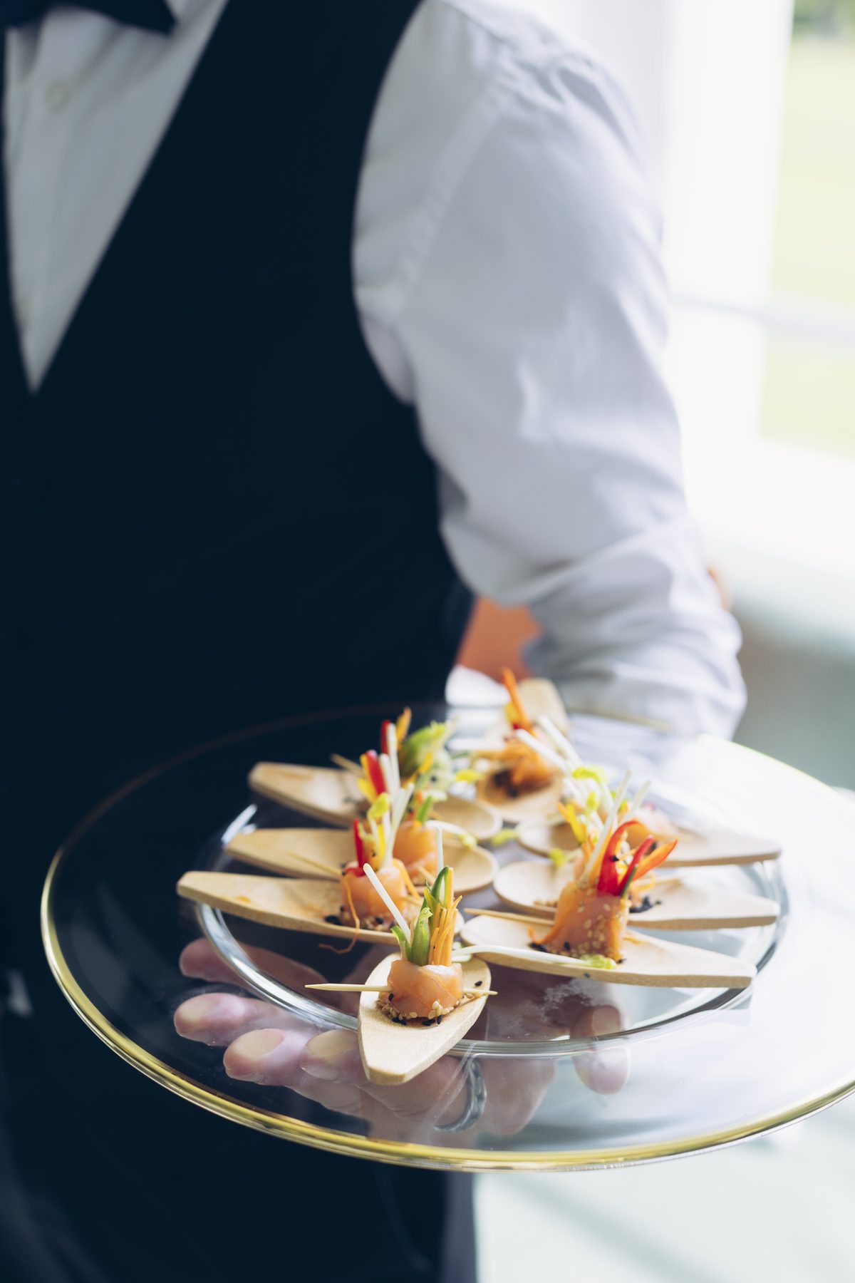 Canapé service