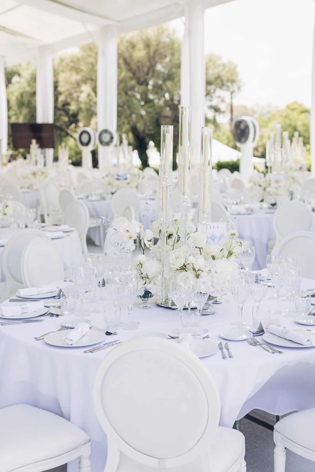 Gala dinner tent